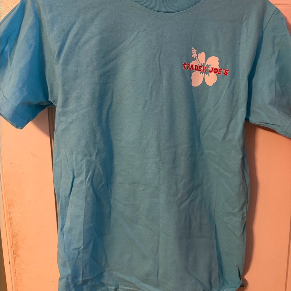 Trader Joe's Blue Short Sleeve Tee